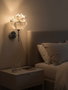 Opviq Lámpara de Pared APG0006 Blanco y Plata